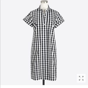 J Crew Gingham shirtdress